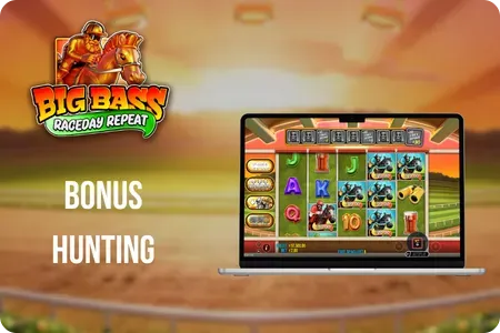 Big Bass Raceday Repeat bonus hunting UK