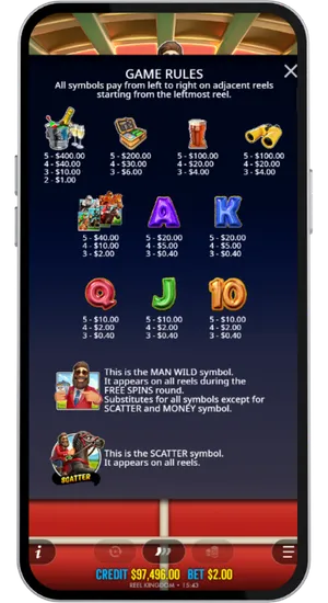 Full Paytable and Game Rules Overview